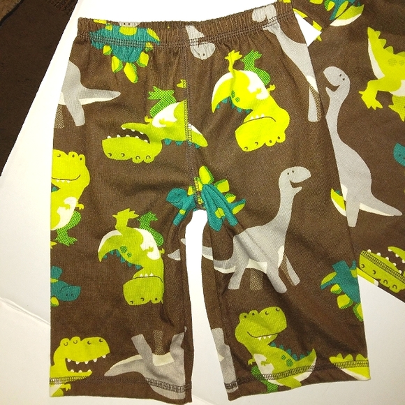 NWT☆Child Of Mine☆By CARTER'S☆Boy's Dinosaur 2pc Pajama Set☆12M - Picture 4 of 8